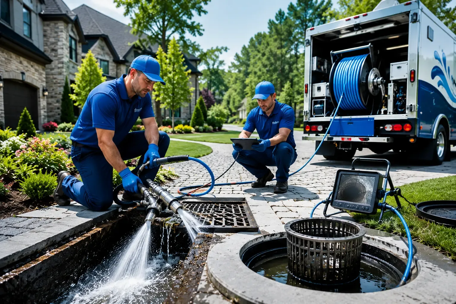 Local outdoor drain cleaning professionals in Ray, MI