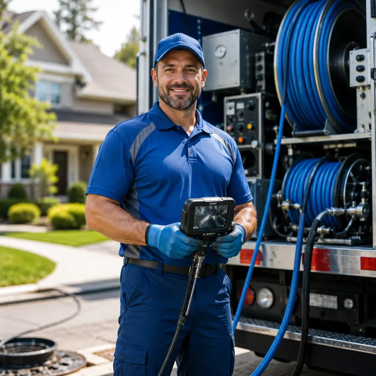 Local outdoor drain cleaning specialists in Ray, MI